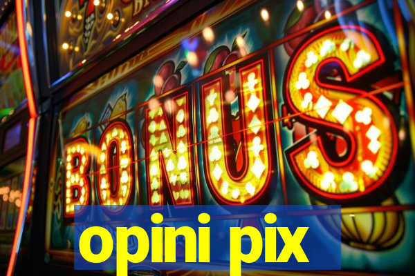 opini pix